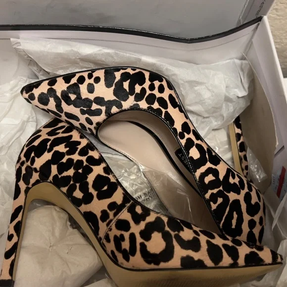 Nine West TatianaP5 Pumps in Pink Multi Pony - SZ6 -sexy! - Picture 11 of 12